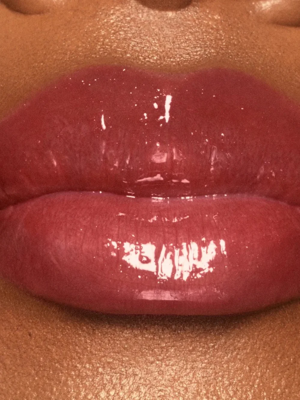 VIEVE Lip  Dew Glossy Lip Oil - Cherub, Cherry Strawberry & Skin Dew Multitasker
